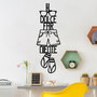 Wallity Dolce Far Niente 3 Escultura de Pared de Metal Negra